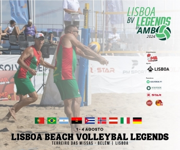 Lisboa Beach Volleyball Legends by AMB
