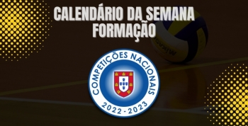 CALENDÁRIO DA SEMANA - JUNIORES