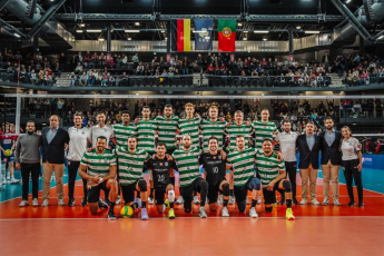 Sporting CP recebe SVG Lüneburg na CEV Champions League
