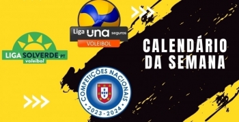 CALENDÁRIO DA SEMANA 03 E 04 FEVEREIRO