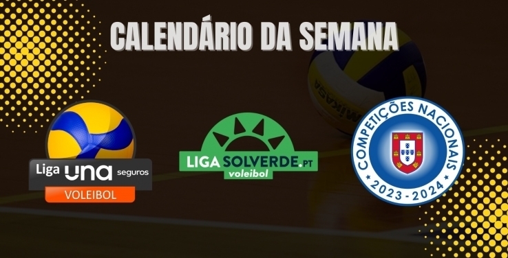 Calendário da Semana 11, 12 e 13 novembro