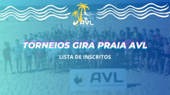 DUPLAS INSCRITAS TORNEIO GIRA PRAIA AVL - 22 de julho
