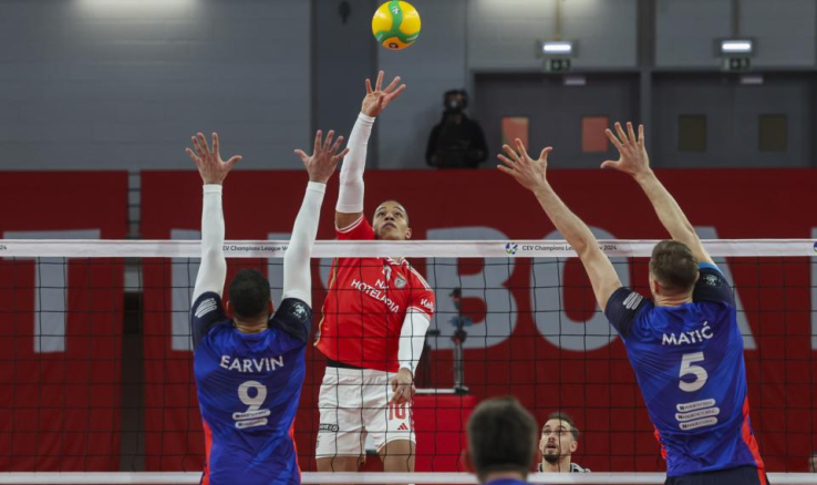 SL Benfica defronta Calcit Kamnik no jogo da segunda mão da Taça CEV
