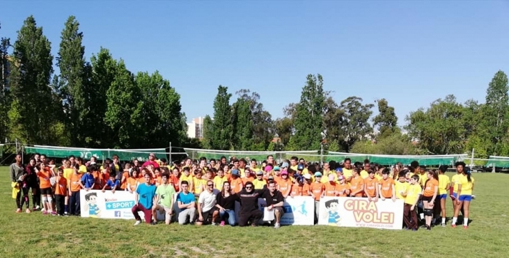 Encontro Regional Gira Volei Lisboa 4 Maio na Quinta das Conchas