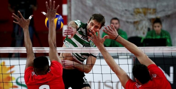 Segundo jogo da Final Seniores Masculinos entre Sporting Clube Portugal  e Sport Lisboa e Benfica