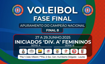 FASE FINAL DE INICIADAS DIVISÃO A FEMININOS